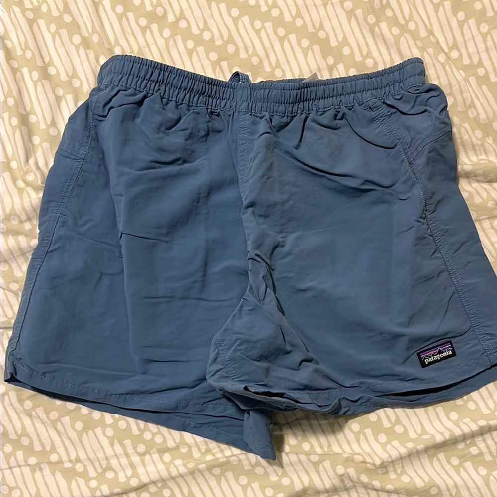 Patagonia Blue Athletic Shorts